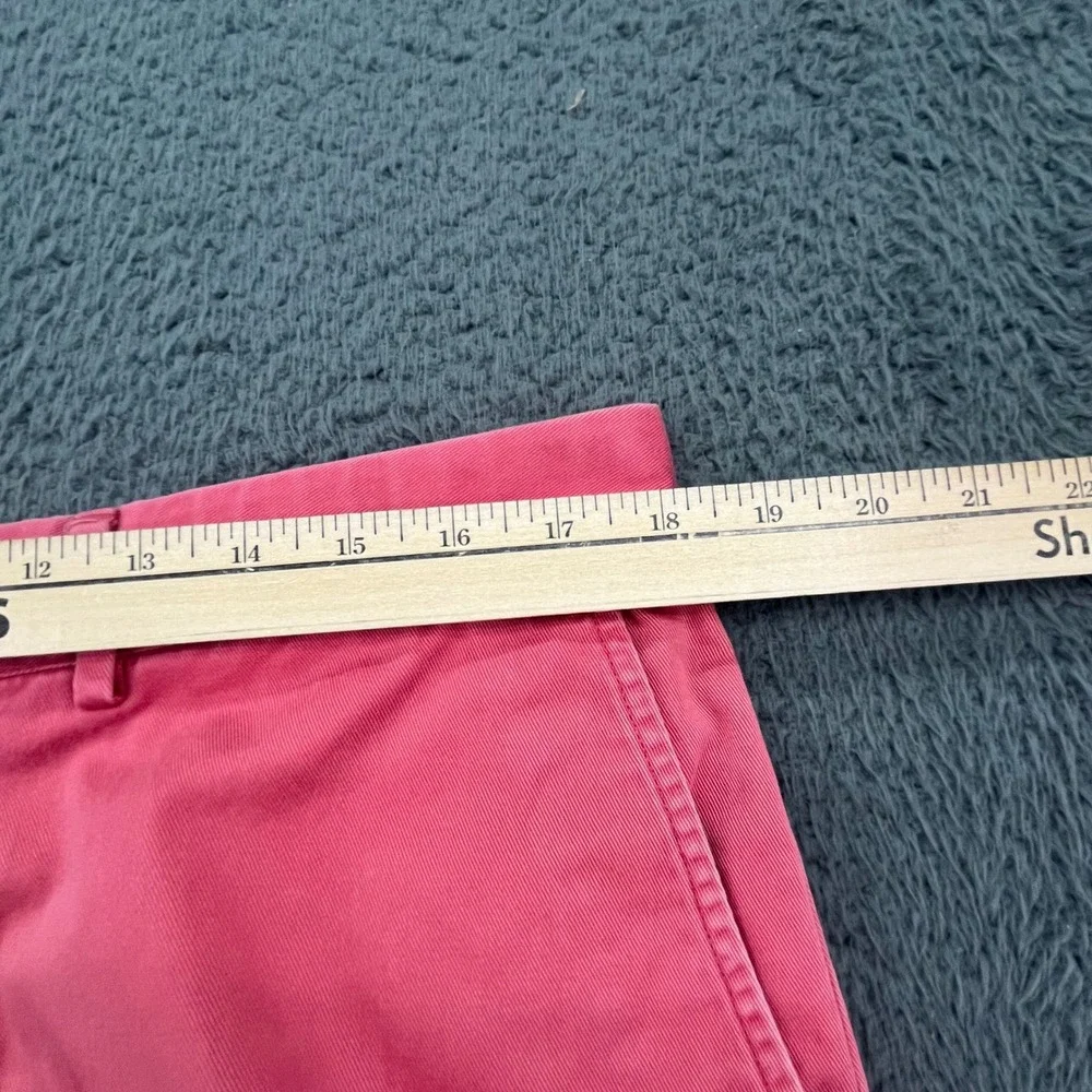 Polo Ralph Lauren Prospect Shorts‎ Mens Size 35 Salmon Pink Casual Cotton